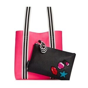 Macy's Tote Bag w/ Make-up Bag Women's Gift, Girl Gift NEW